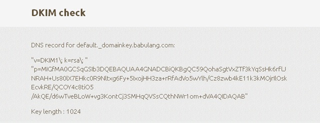 panduan ini bertujuan biar email nantinya email yang dikirim dari domain atau hosting VPS Cara setup SPF dan DKIM di Webuzo